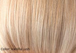 Vanilla Lush is an expensive and classy light blond! Displays creamy slices and vanilla slices with a slight apricot hue making this color feel warm. Suits any skin tone!