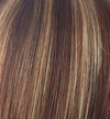  Auburn Sugar is a mixed red with a medium auburn brown base. The color is highlighted with a blend of golden and cherry blond with fine smoky blond slices and tones of copper.