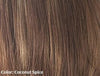 This medium red copper brown has a tasteful blend of lighter red and dark blonds. Coconut Spice has twists of pale coconut blonde shades throughout, spicing up this spectacular color. This continues to be a popular choice world over